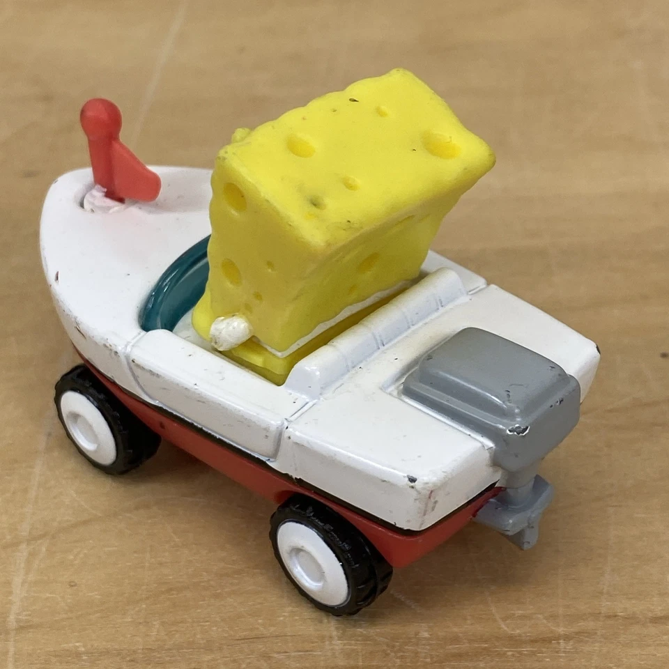 Bob Esponja Pantalones Cuadrados Bikini Parte Inferior Barco Diecast Coche Viacom Mattel 2004 Foto 4 de 4