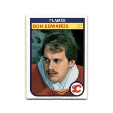 1982 O-Pee-Chee Don Edwards Calgary Flames #46