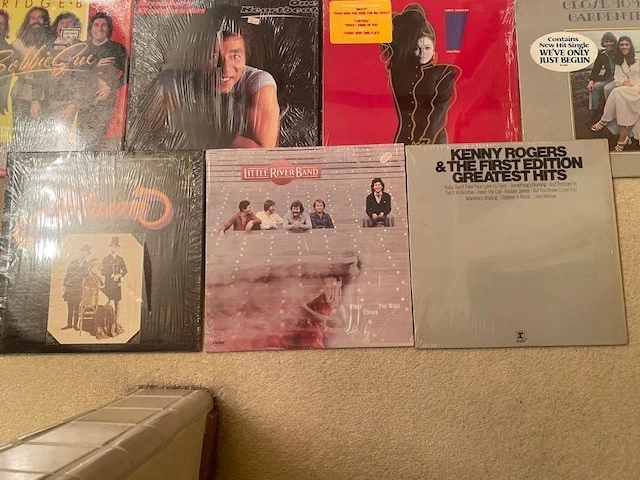 Lof  15 VINTAGE Vinyl In Shrink 60's-80's  Pop Rock, R&B & Country  LOOK  EX/EX+ - Image 4 of 4