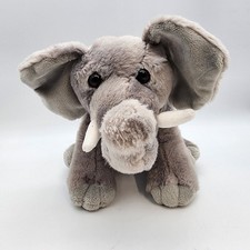 Destination Nation Aurora Baby Elephant Plush 15" Stuffed Animal Soft Bean Tush