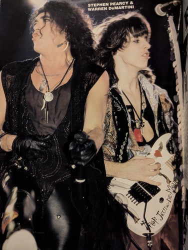 Metal Edge Magazine October 1987 Motley Crue, Bon Jovi, Poison, Ozzy, KISS, Ratt - Picture 15 of 21