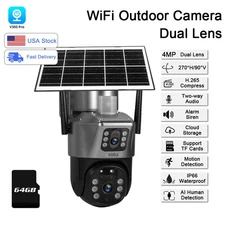 V380Pro Dual Lens Camera WIFI Smart Home 4MP Wireless IP Camera Security Outdoor