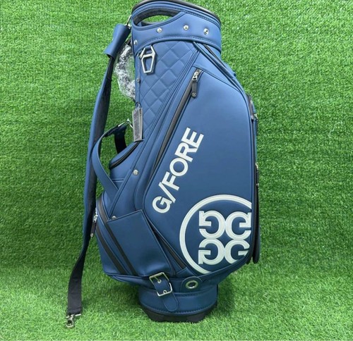 G FORE Caddy Bag Golftasche blau neu mit Etikett PU 4,7 kg aus Japan kostenloser Versand - Bild 6 von 8