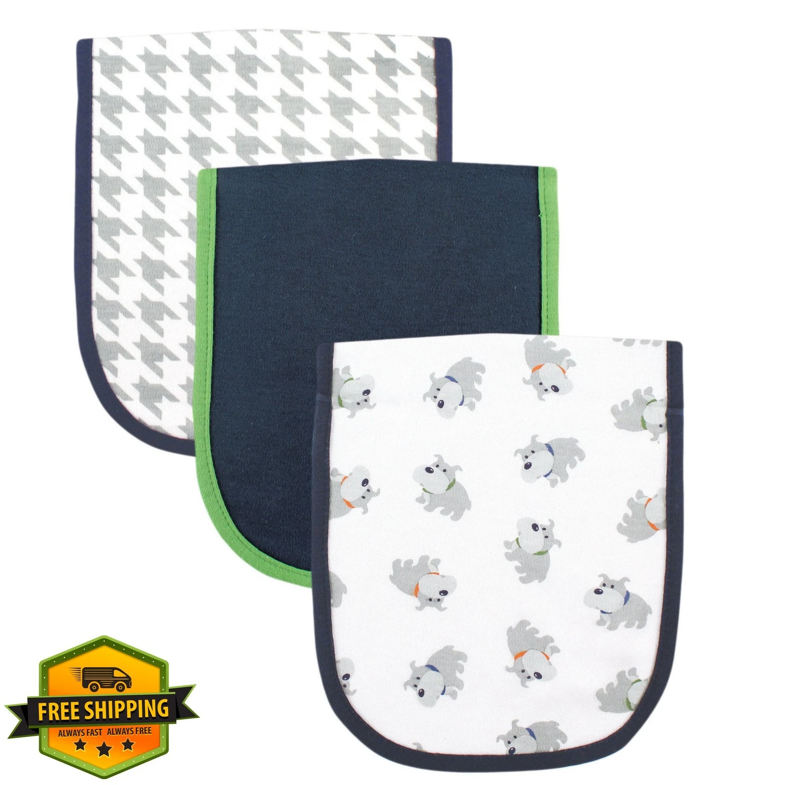 Luvable Friends Dog Burp Cloths