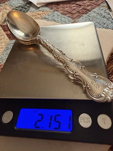 1897 Sterling Silver Spoons Set Of 3