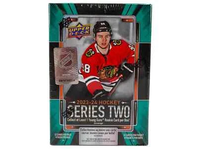 2023/24 Upper Deck Series 2 Hockey Blaster Box FACTORY SEALED Steve's Cards NH.
