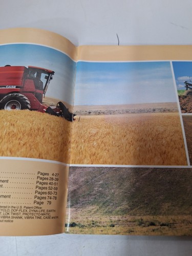 Original 1986 CASE IH Käuferführer Betriebsausrüstung Broschüre Katalog Literatur - Bild 2 von 8