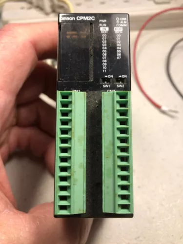 Omron CPM2C-20CDR-D PLC CPU, 12-Input/8 Relay Outputs