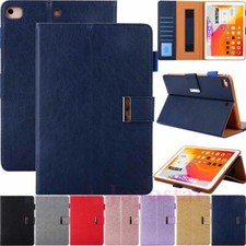 For iPad 7th 6th 5th Gen/Mini/Pro/Air 2 Business Smart Stand Leather Case Cover