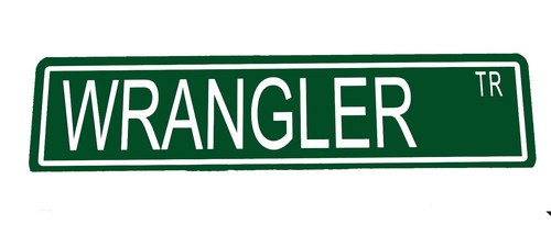 Custom Metal Street Sign Wrangler Tr 6"x24" Jeep Car Man Cave 42135