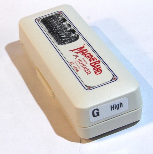 Armónica / Bluesharp HOHNER Marine Band Classic, G-Hoch - ¡NUEVA, SIN USAR! - Imagen 3 de 9