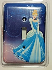 Disney Princess Cinderella Light Switch Cover Plate by Open Road - NEW