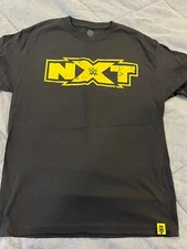 New WWE AUTHENTIC: NXT "THE FUTURE IS NOW" SHIRT LARGE - WWF OOP 2014