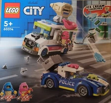 LEGO 60314 CITY Ice Cream Van and Police Chase RETIRED