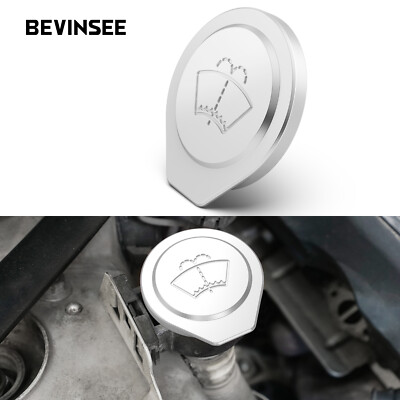 #ad Aluminum Washer Fluid Reservoir Cap For BMW E90 E91 E92 E93 E84 E81 E82 E87 E88 $10.99