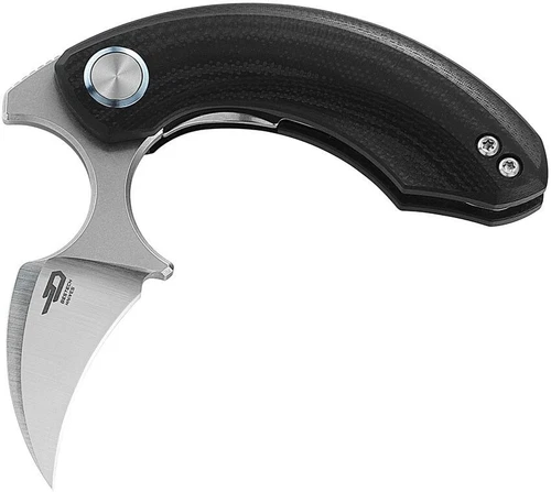 Bestech Knives Strelit Folding Knife 1.5" Magnacut Steel Blade Black G10 Handle