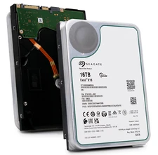 Seagate Exos X18 16TB ST16000NM000J 7.2K RPM SATA 6Gb/s 512e/4Kn 3.5" HDD