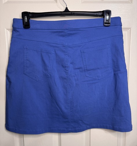 NUEVO CON ETIQUETAS 1X Conjunto de Top Floral Azul Perwinkle Emily Wonder y Talla 14 Hearts of Palm Skort - Imagen 8 de 10