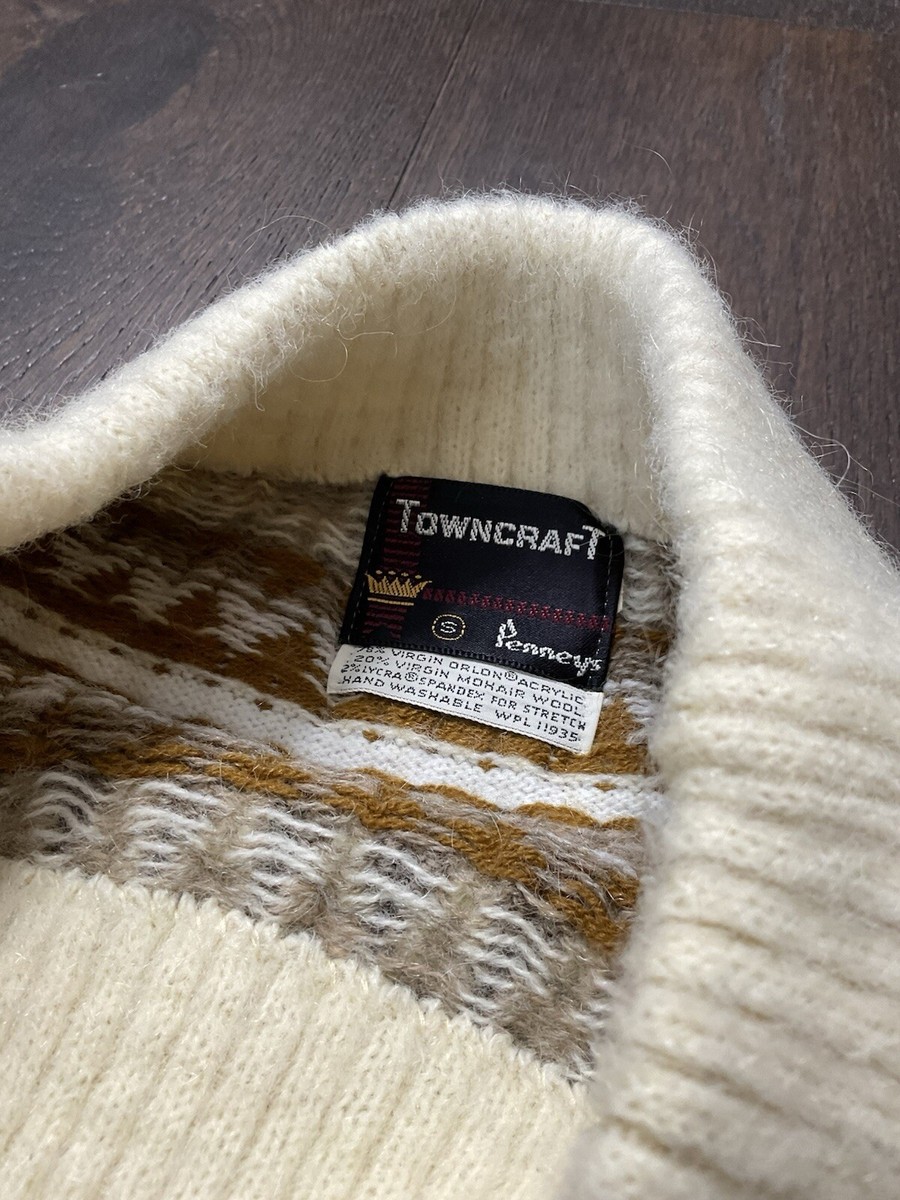 Vintage Penneys Towncraft 60s 70s Mohair Wool Sweater Sz XS Vintage Penneys Towncraft 60s 70s Mohair Wool Sweater Sz XS