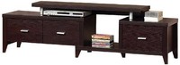 Furniture Of America Charleston Extendable Tv Cabinet With 3-drawers, Cappuccino on sale Furniture Of America Charleston Extendable Tv Cabinet With 3-drawers, Cappuccino on sale