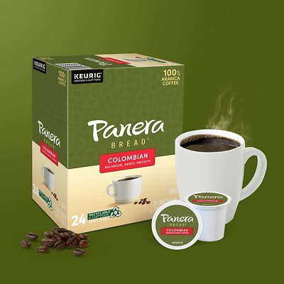 Lot Panera Bread Colombian Coffee Roast 10~96 Kcup Pod Father Gift Brew FreeShip