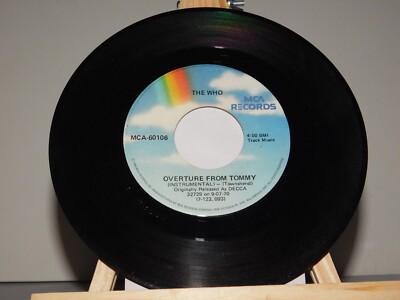 The Who see me feel me / overture from tommy - 45 Record Vinyl Album 7''