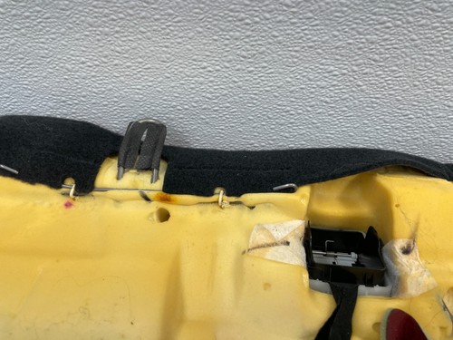 14 15 16 Lexus IS200t IS250 IS350 Rear Lower Bottom Seat Cushion Red 1578 OEM - Picture 16 of 19