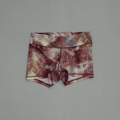 American Eagle Athletic Burgundy Tie Dye Shorts Biker Spandex Women's Size  (XS)