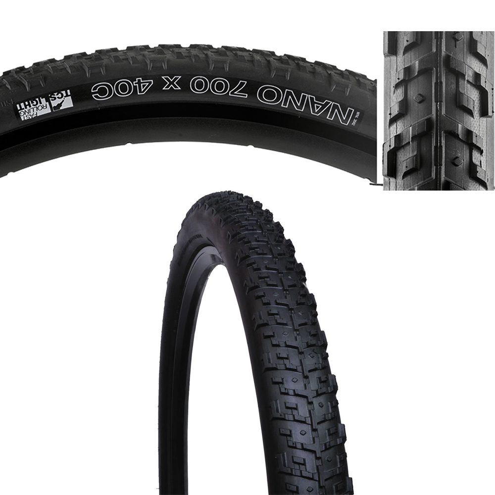 WTB Nano TCS Light Fast Rolling Folding Cross Tire 700x40c Black