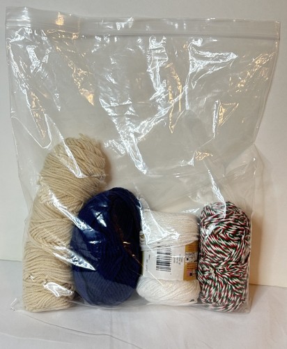 Yarn, Mixed Colors, Mixed Size, Lot of 4, Good - Picture 4 of 7