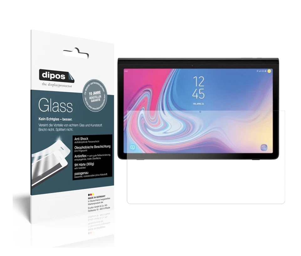 Screen Protector for I Samsung Galaxy View 2 I matte I Flexible Glass 9H dipos - Image 2 of 4