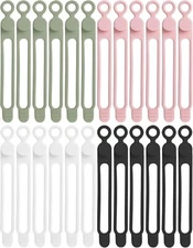 24Pcs Silicone Cable Straps