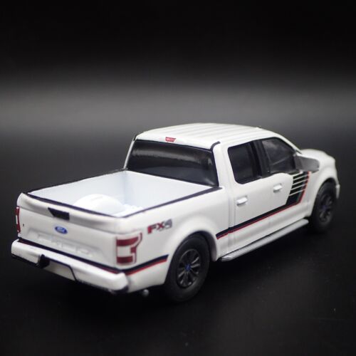 2015-2020 Ford F150 Lariat FX4 Pick-Up Camion Bianco 1:64 Scala Modellino Auto - Foto 7 di 7