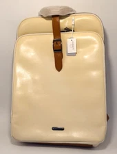 CLUCI Leather Laptop Backpack for Women 15.6 inch Computer Bag Travel Busines