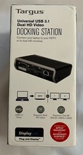 Targus ACP120US Universal USB 3.1 Dual HD Video Docking Station