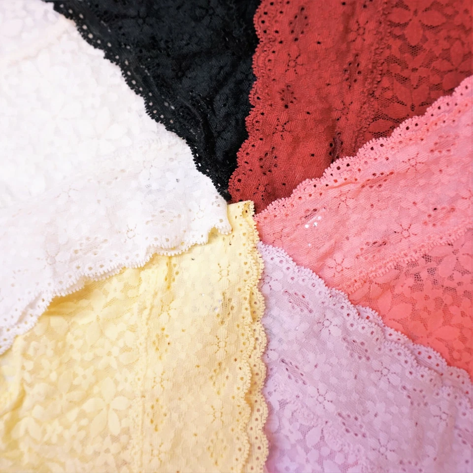 Bragas de encaje NYLON Wacoal NUEVO CON ETIQUETAS Corte Alto Calzoncillo O Bragas Cortas para Niños 6 Colores S-XL Foto 4 de 4