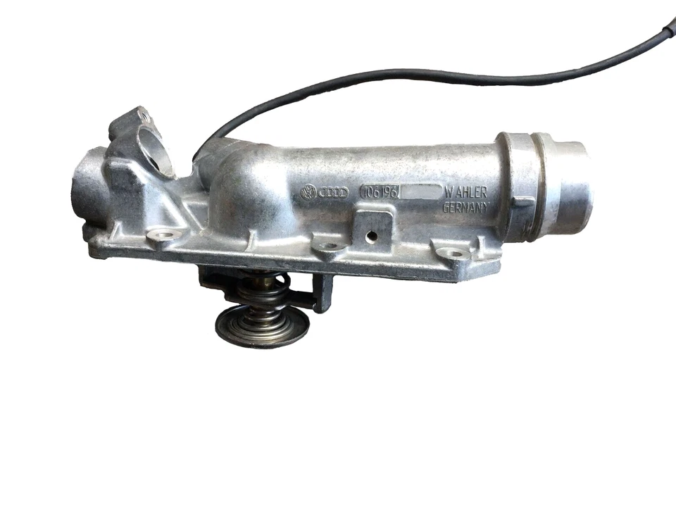 VW Touareg Phaeton Thermostat Housing Assembly 3.2L 4.2L 6.0L OEM Genuine NEW - Image 2 of 4