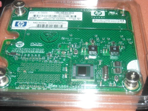 HP BLC NC360M NIC Adapter 448068-001 Nc360M 445976-001 Nc360M Dual Port Gigabit - 第 1/2 張圖片