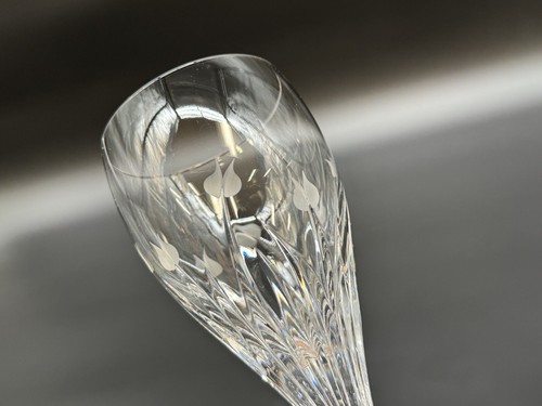 Set of (2) Da Vinci PISA 8.5” Crystal Water Goblet Glasses - Picture 3 of 6