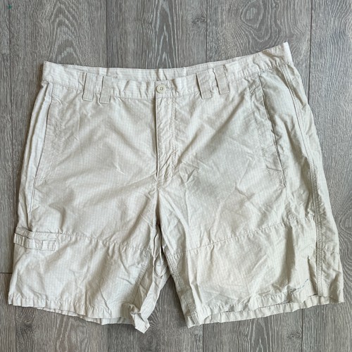 Columbia PFG Shorts Mens 40 Tan Khaki 