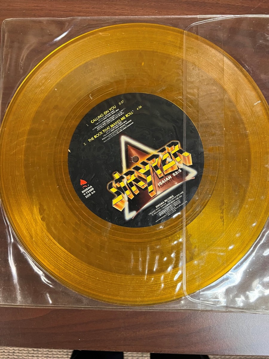 洋楽 STRYPER ISAIAH 53:5 LP STRYPER ISAIAH 53:5 LP 1984 VIRGIN VINYL | eBay
