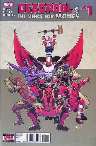 Deadpool & the Mercs For Money V2 #1 (2016, Marvel) VERY FINE - Picture 1 of 2