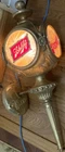 VINTAGE 1972 SCHLITZ BEER CARRIAGE LIGHT WALL SCONCE ADVERTISING SIGN BAR WORKS