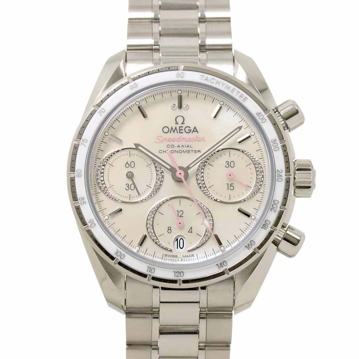 ジミーチュウPANNA ORAF 028 S341 BLUEWHITE Omega De Ville Prestige Co-Axial Master Chronometer 34mm