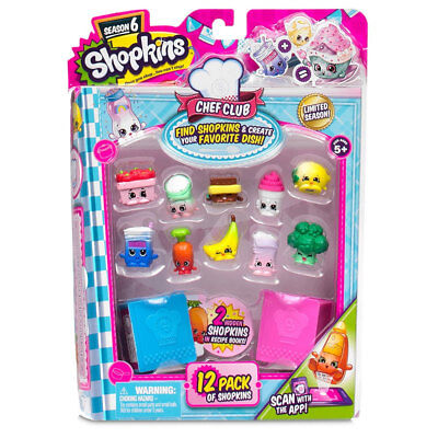 Featured image of post Shopkins Chef Club 12 Pack This season each chef club shopkin has a scanable code on it to access a cute shopkins app