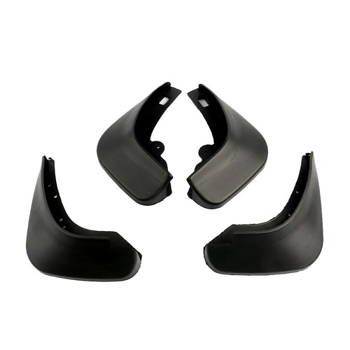 4 piezas aletas delanteras traseras izquierda derecha salpicaduras negras para Ford Focus MK II 2005-2010 - Imagen 2 de 6
