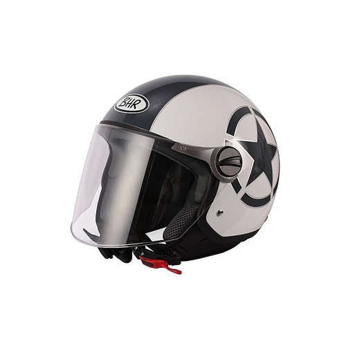 CASCO BHR SPECIAL DEMI JET CON VISIERA | eBay