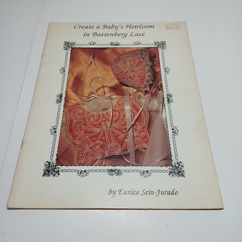 Lace sewing pattern booklet, Create a Baby's Heirloom in Battenberg Lace - Picture 1 of 21