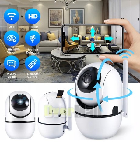 IP Security Camera Wifi Wireless CCTV Home Baby Monitor IR HD 1080P Night Vision - Picture 5 of 11