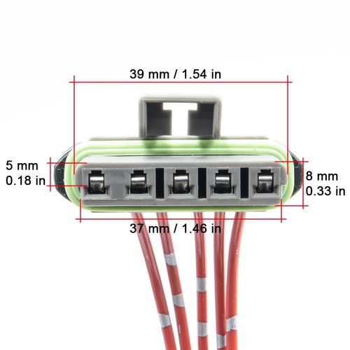 Conector luces traseras Freightliner Cascadia. 2008-2017. A6815440403 - Imagen 2 de 5